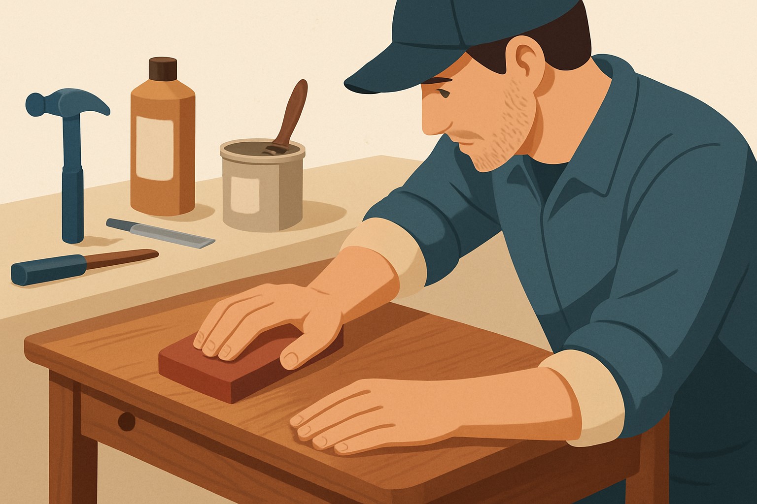 Can You Sand Veneer and Refinish to Restore Old Furniture?