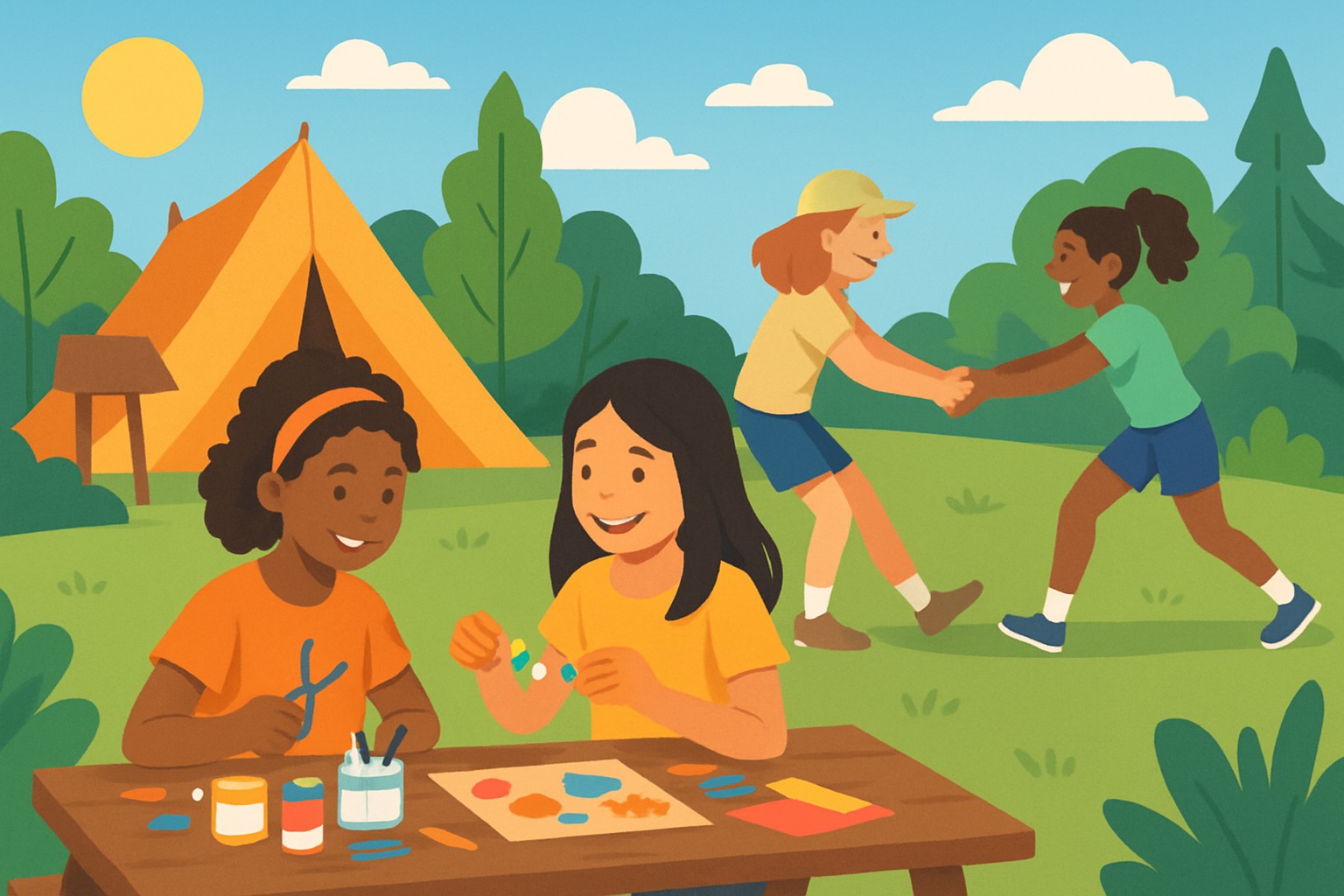 Girls Camp Activities That Keep Everyone Engaged