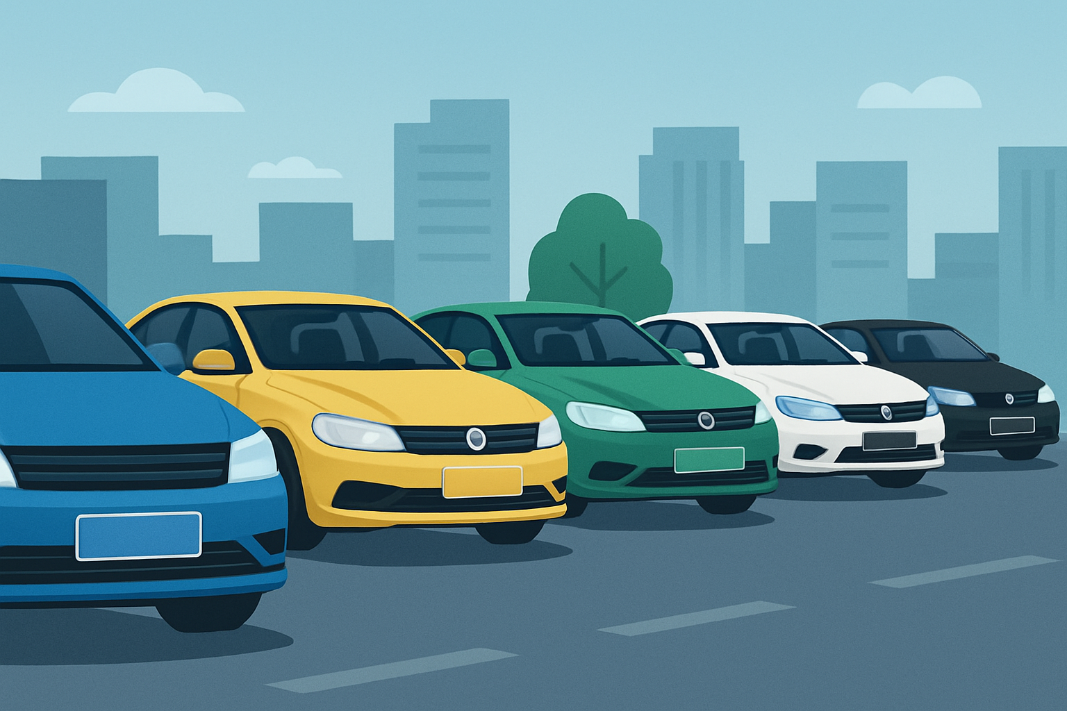 Examples of Chinese licence plates showcasing the variety of colors and designs used across different provinces and vehicle types.