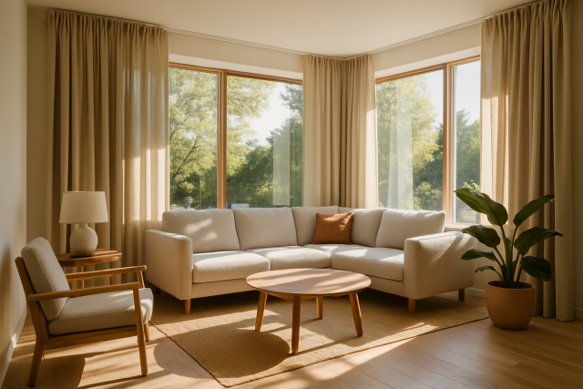 How to Hang Curtains on Corner Windows Step by Step