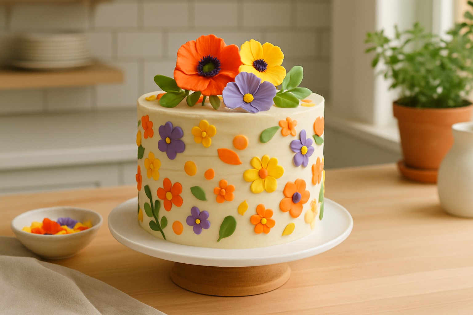 Edible Cake Decoration Techniques for Beginners