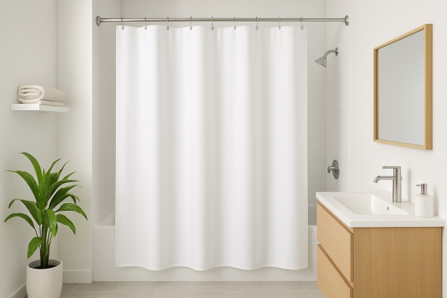 What Is the Size of a Normal Shower Curtain for Bathrooms?